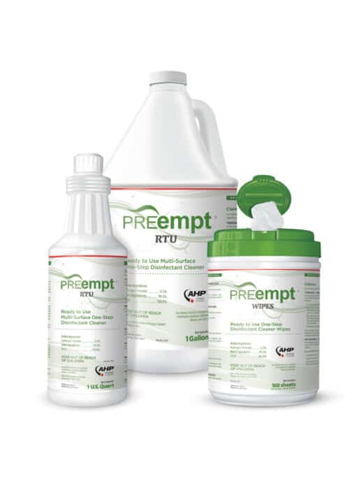 preempt virox products wipes and liquid