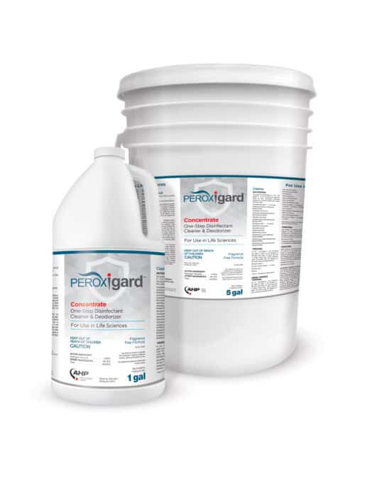 peroxigard products bottle barrel