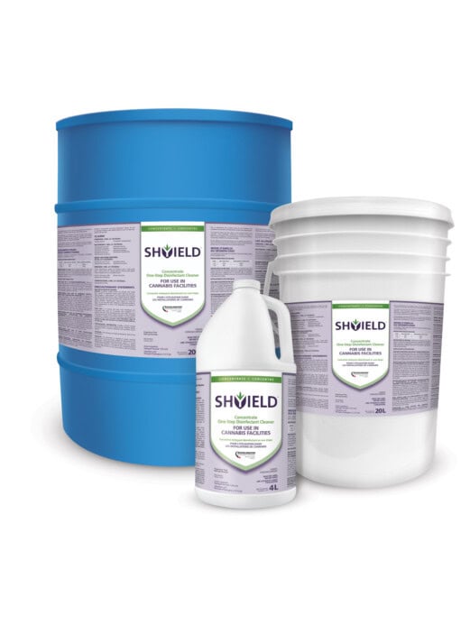 shyield product bottle and barrel