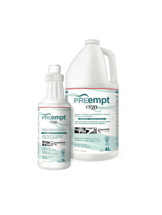 preempt cs20 disinfectant products