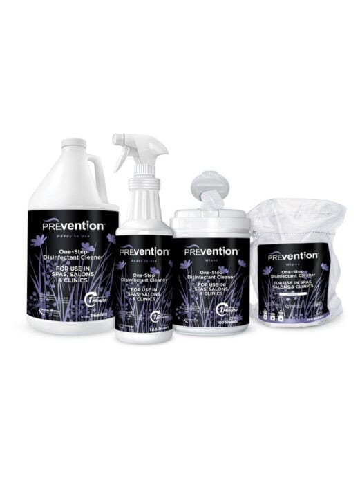 Prevention disinfectants family of products