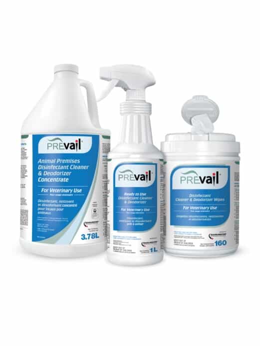 prevail animal disinfectant cleaner products