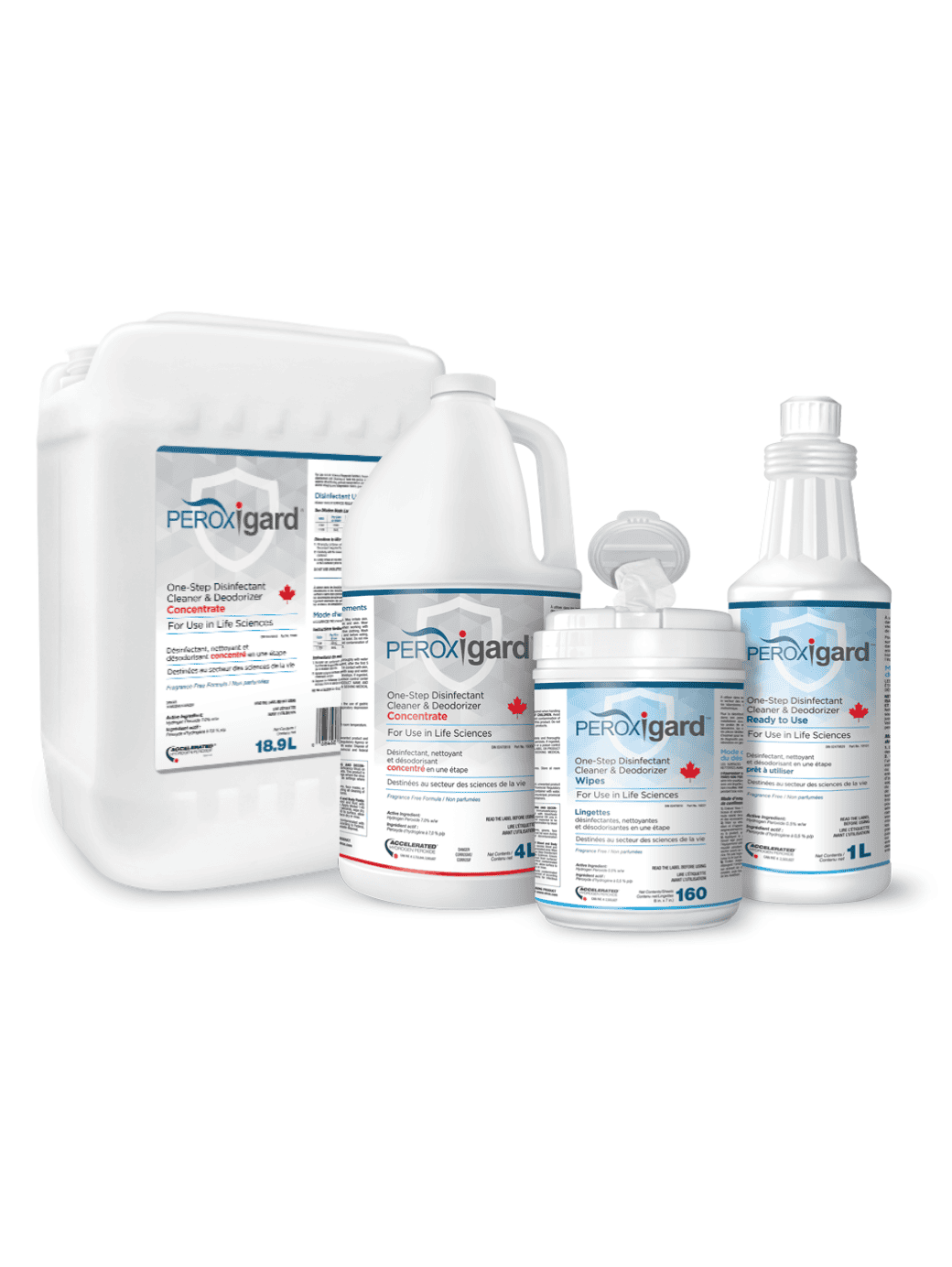 PEROXIgard disinfectants Family of products Canada 2026