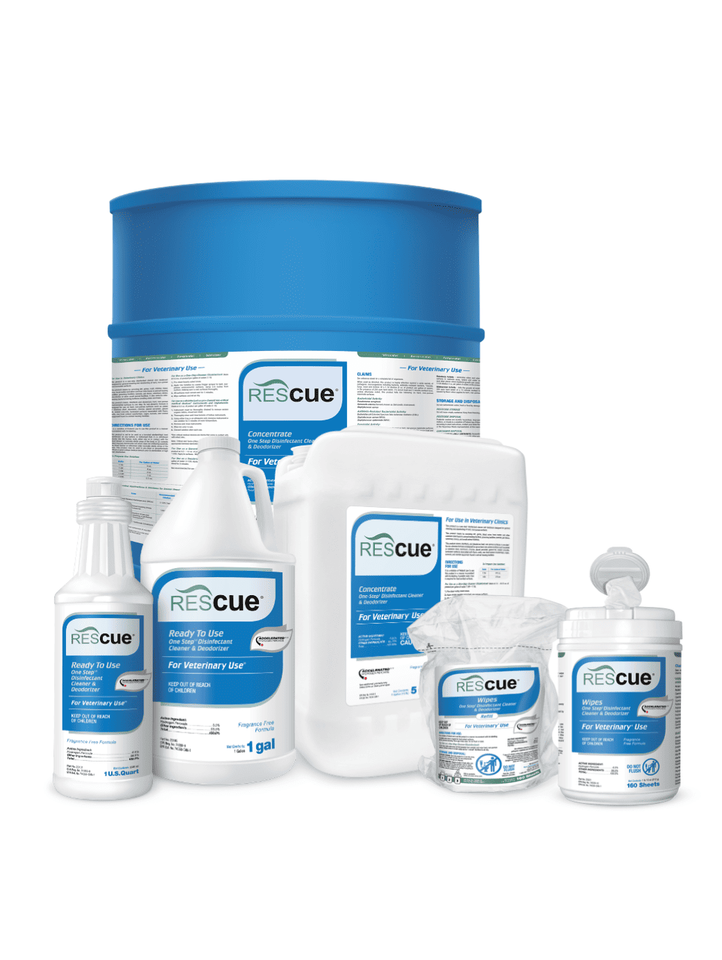 REScue disinfectant family of products USA 2026